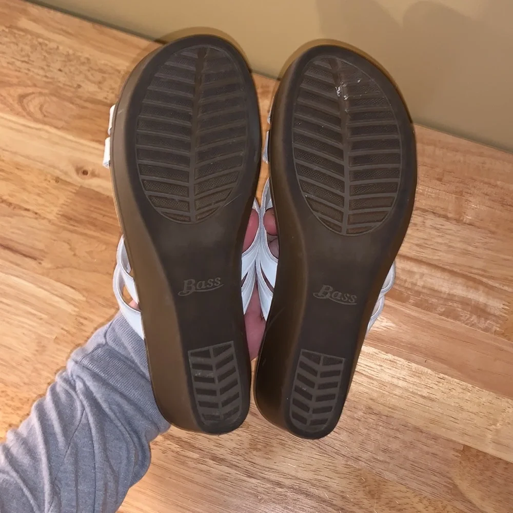 Sunjuns Bass 2 inch Wedge Sandals Size 5 - Picture 5 of 5